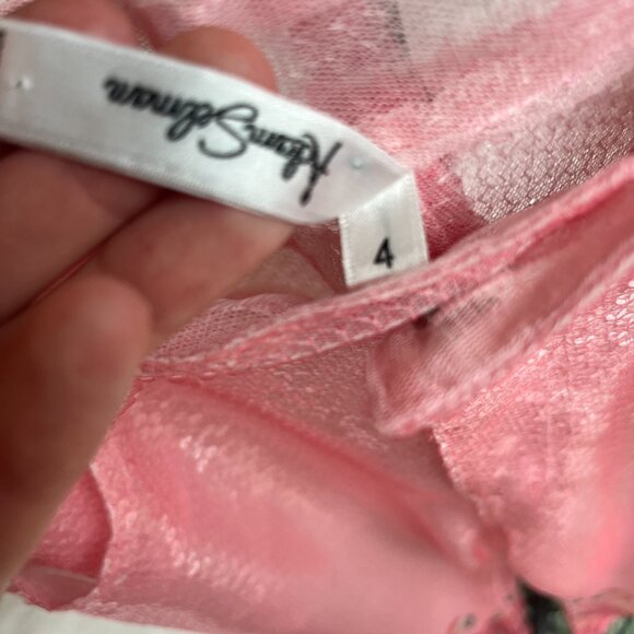 Adam Selman Sequin Flamingo Pants - Picture 6 of 7